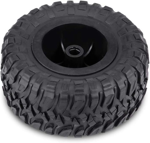Oumefar 4pcs/Set RC Car Tires, Rubber Crawler Tyres for Remote Control Military Car Parts for 1/16 Tracked Vehicles,