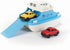 Blue/White Green Toys Ferry Boat with Mini Cars Bathtub Toy, Standard