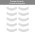 NIVERCE 10 10, Pieces Pee Guard for Toilet Seat, Toilet Splash Guards, Disposable Potty Training Splash Guard for Adult