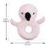 Baby Flamingo Soft Rattle Toy, Easy-Grasp Plush Infant Shaker, Birthday Gifts for Newborns, Pink