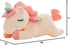 Soft Unicorn Stuffed Animal, Plush Hugging Pillow Toy for Kids (Pink, 19.6 in)