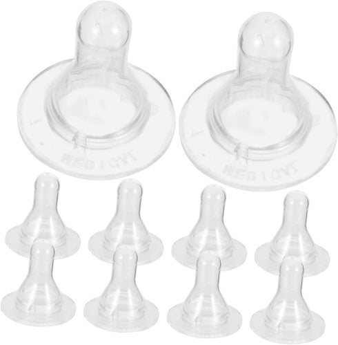 Happyyami 30 Pcs Lamb Silicone Pacifier Teats for Livestock Feeding