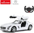 RASTAR Benz Remote Control Car 1:14 RC Mercedes Benz SLS AMG Model Toy for Kids, Open Doors by Manual - White 2.4GHz