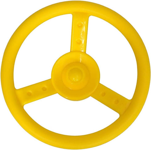 Pirate Ship Wheel Playground Toy for Kids, Amusement Park Outdoor Garden Steering Climbing Frame Gift, Lightweight