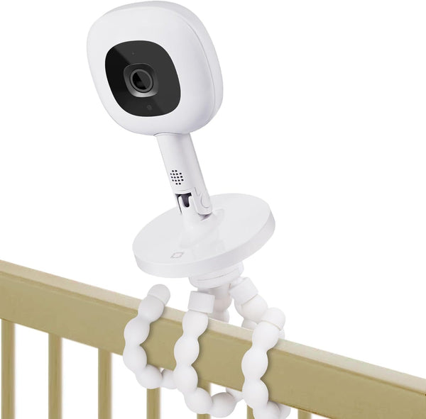 Flexible Baby Monitor Mount for Nanit Pro Smart Monitor & Flex Stand, Tripod Baby Camera Mount, Perfect View
