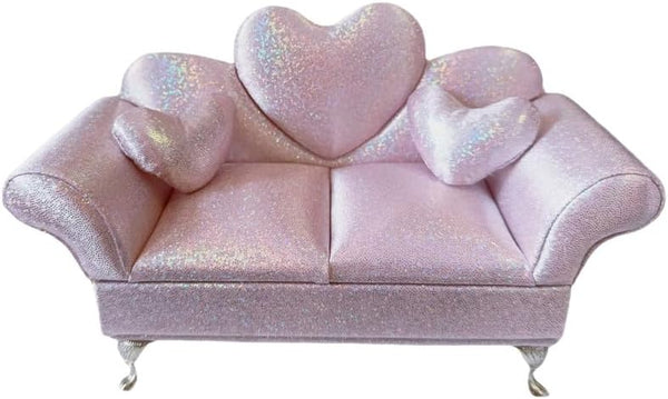 1/6 & 1/12 Scale Dollhouse Furniture Miniature Sofa w/Hidden Jewelry Box for