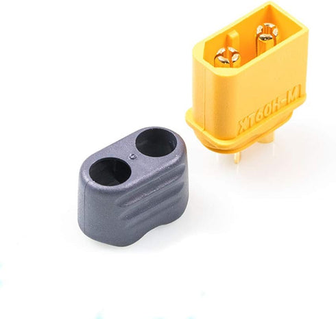 12 Pair XT60H Male Female Bullet Connectors - Power Plugs with Sheath for Lipo Battery RC Planes and Cars