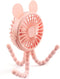 Keweis Stroller Fan - Mini Handheld Octopus With Flexible Tripod for Car Seat,