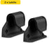 Retractable Baby Gate Replacement Parts, 55" W x 33" H Likzest Retractable Baby Gate Extensions (Including 2 x Latches + 2 x Brackets + 1 Set of Screws) for Retractable Gate (Black)
