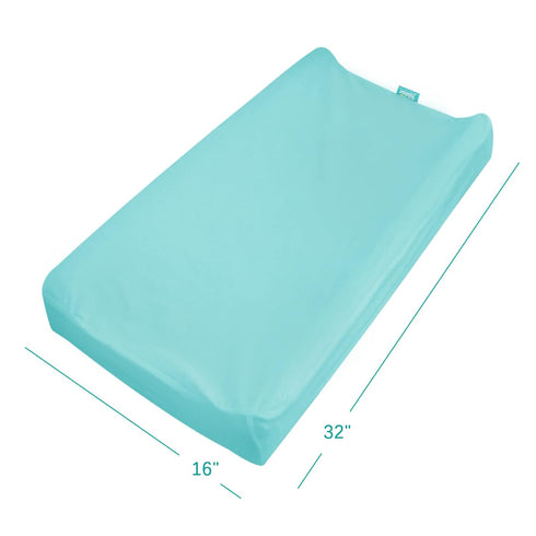 Waterproof Changing Pad Cover, 2 Pack Diaper Change Table Sheets for Baby Boys Girls, Breathable & Ultra Soft