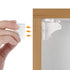 vmaisi Child Safety Magnetic Cabinet Locks - 4 Pack Adhesive Baby Proofing Latches for Cabinets & Drawers