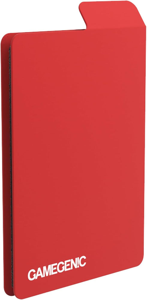 Gamegenic Sizemorph Divider, Ultimate Card Game Organizer and Deck Box Spacer, Flexible Card Divider, Red