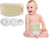 Mybow Umbilical Hernia Belt for Baby, Infant Belly Button Band, Adjustable Navel Band with 3 Compression Pads