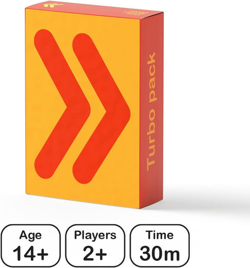 Turbo Pack - Expansion Pack for Party Games at Friends and Family Game Night - Card Games for Adults and Teens (14+)