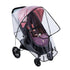 Universal Stroller Rain Cover, Clear Waterproof Weather Shield for Baby Stroller, Protection from Snow and Rain