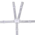 LANGRUI Replacement High Chair Harness, 5-Point Harness Safety Belt High Chair, Adjustable Length,High