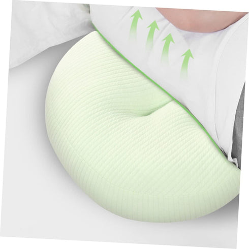 Pregnancy Pillow for Side Sleeping Multi-Functional U-Shaped Support Cushion for Abdominal and Lumbar Comfort