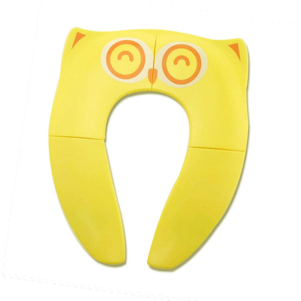 WeTest Upgraded Kids Folding Toilet SeatLarge Non Slip Silicone Pads Travel Portable Reusable