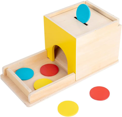 Montessori Toddler Play Kit - Montessori Box Toys for 1-2 Years Old, Learning Toys Gift with Carrot Harvest Game and