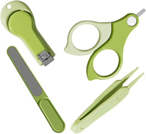 ORFOFE Nail Clipper Set with Nail Trimmer and Scissors for Newborns and