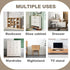 Anti Tip Furniture Anchors for Baby Pet Proofing, White Furniture Wall Anchor for Dresser Bookshelf Safety