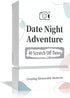 40 Date Ideas Card Games for Couples - Unique Scratch Off Cards for Date Night Gifts