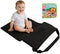 SkyCradleNap Toddler Airplane Bed with Cloth Book, Portable Airplane Seat Extender Travel Bed