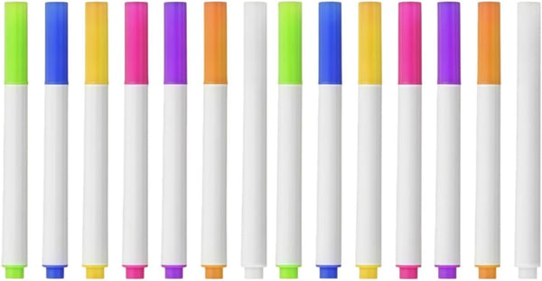 14 Colors Liquid Chalk Markers for LED Note Board - Neon Dry