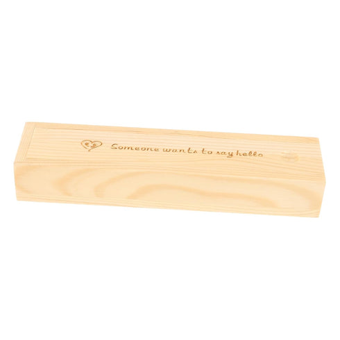 Wooden Keepsake Box for Pregnancy Test - Perfect Gift for New Parents
