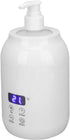 Semme Temp Control Oil Warmer,Massage Oil Heater, Portable ABS Bottle Warmer with LED Display for Essential Oil Lotion