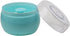 HSOMiD Body Powder Case/Powder Puff Kit/Body Powder Applicator, Dusting Powder Puffs with Loose Powder Container,Handy