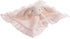 Apricot Lamb Stuffed Animals Pink Bunny Rabbit Security Blanket - Luxury Snuggler Plush Baby Lovey, 13 Inches