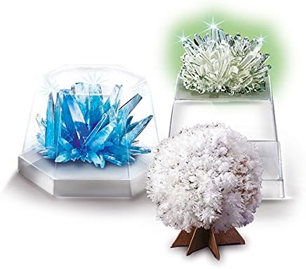4M Kidzlabs Crystal Science Kit - Educational DIY STEM Toys Lab Experiment for Kids & Teens Gift