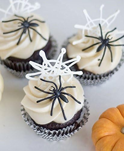 288 Bulk Halloween Spider Ring Assortment, Orange, Purple, Black, Glow-in-the-Dark Party Favors