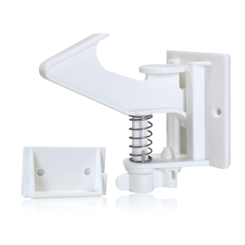 20 Pack Cabinet Locks, Vmaisi Child Safety Latches for Baby Proofing Cabinets Drawers, Easy Installation