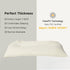 Choc chick Toddler Pillow, 20X12 inches Machine Washable 100% Cotton Pillowcase, Soft Hypoallergenic Kids Pillows