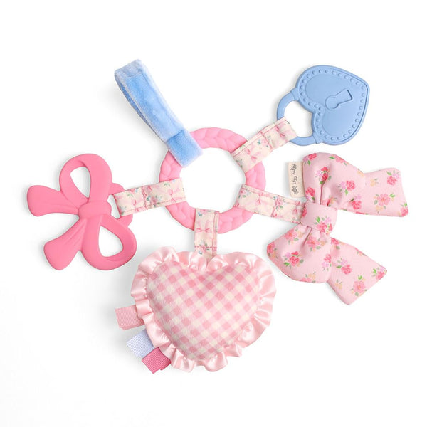 Itzy Ritzy Teething Activity Toy - Bitzy Busy Ring Infant Teething Toy