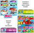 QUOKKA 5X MEGASET Puzzles for Toddlers 3-5, Matching Games for Kids Ages 2-4, Numbers Animals Opposites ABC Learning