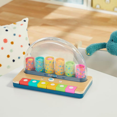 Playskool Little Wonders Pop-A-Tune - Colorful Tubes & Keys Teach Cause & Effect, Silly Sounds for 12 Months+
