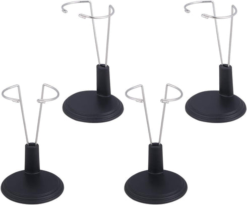 TOYANDONA 4pcs Doll Stand, Action Figure Stand Portable Teddy Bear Stand for Mini Dolls