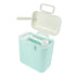 Portable Formula Container Capacity Travel Dispenser with Multi Compartment Design Lightweight Cork