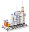Kadablk Famous Architecture Model,Micro Blocks Building Sets,Germany Swan Stone Castle, 2800+ PCS Mini