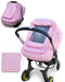 BigHippo Car Seat Covers for Babies,Baby Car Seat Cover for Boys Girls, Windproof
