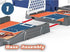 Basketball Shooting Game Toy, Desktop Table Basketball Games Set with Court, Move Basket, Light and Score Toy