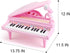 Amy&Benton Toddler Piano Toy for Baby Girls - Pink Toy Piano Keyboard for 2-4 Year Old Birthday Gifts