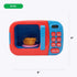 Playset 11 Set 3+ Boley Blue Microwave - Pc Light & Sound Pretend Play Kitchen Toys with Play Food for Kids Ages
