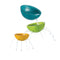 PlanToys Fountain Bowl Set for Bath and Water Play Toy (5714), Eco-Friendly PlanWood, Rubberwood