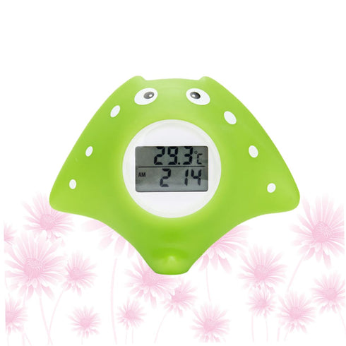 Ray Shaped Electric Thermometer for Bathing Cartoon Design Room Temperature Gauge Fun and Toy Quick and Accurate