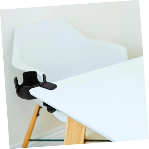 PRETYZOOM Clip Desk Cup Holder Sturdy Table Side Clamp for Multi-use for Office Gaming Desks and Classrooms Convenient