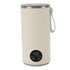 Jelquix 55, Portable Milk Warmer and Mixer, Cordless Bottle Warmer for Travel, Stainless Steel with USB Charging Heat